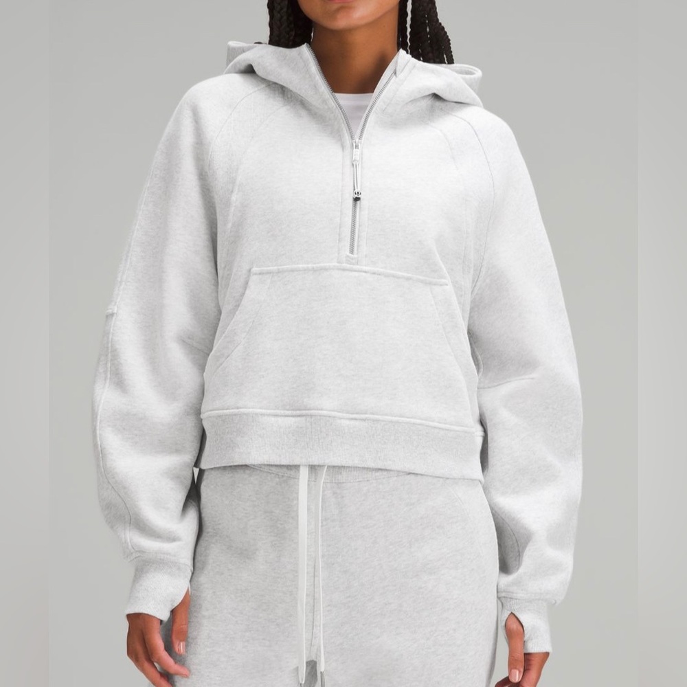 lululemon scuba oversized half-zip hoodie